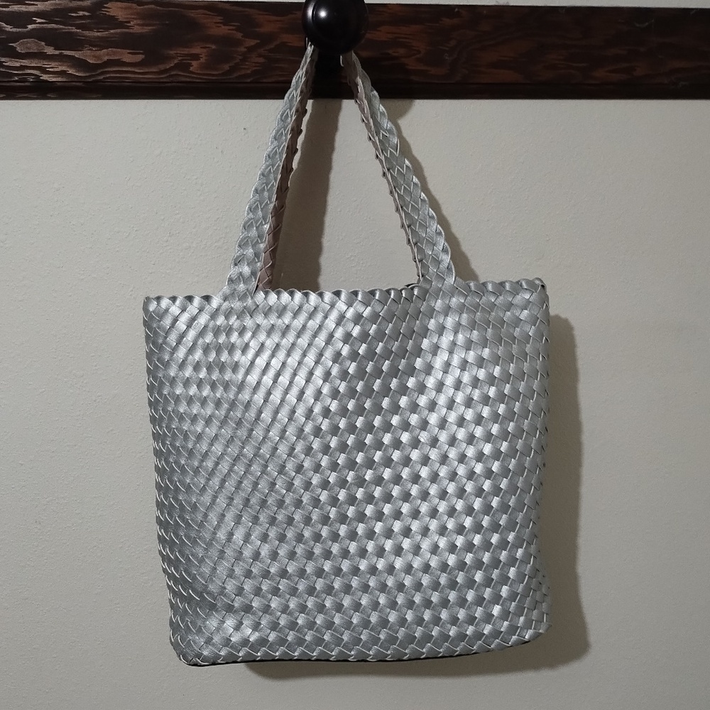 Ilse Jacobsen Reversible Braided Tote Bag - Picture 6 of 11